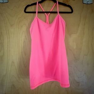 Lululemon workout top with built-in sports bra